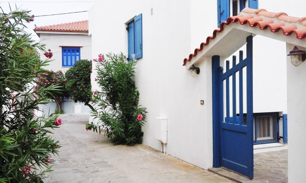 Ostria Eressos Rooms Skala Eresou Exterior foto