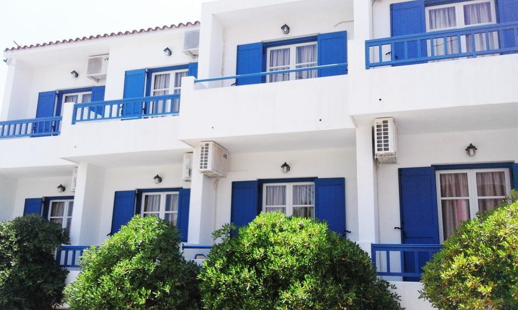 Ostria Eressos Rooms Skala Eresou Exterior foto